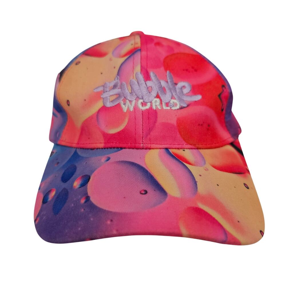 ❤️2/$12 Bubble World Branded Baseball Cap, OS